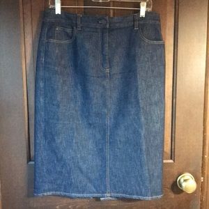 J Crew Jean Skirt